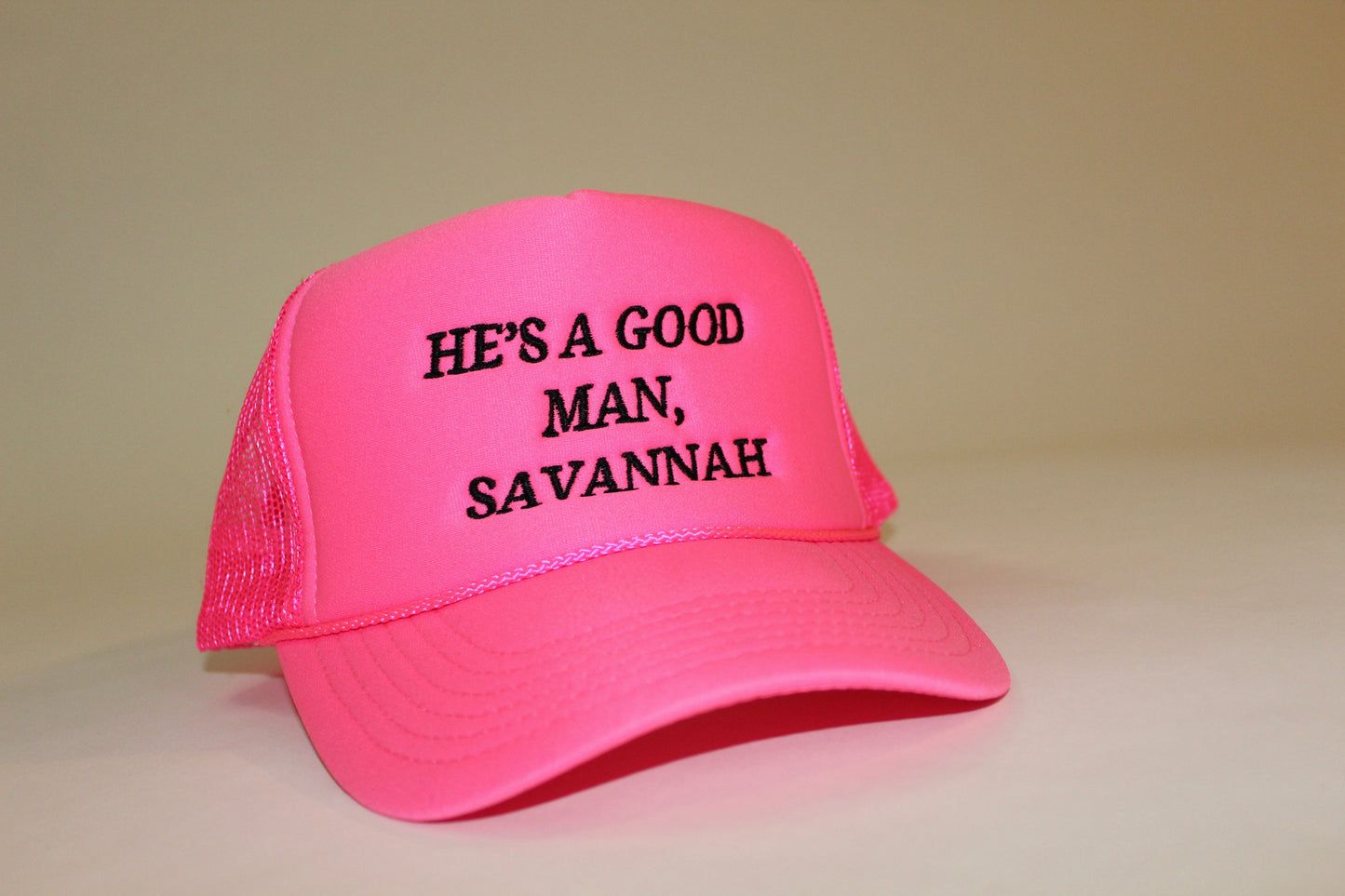 HE'S A GOOD MAN, SAVANNAH-Trucker Hat